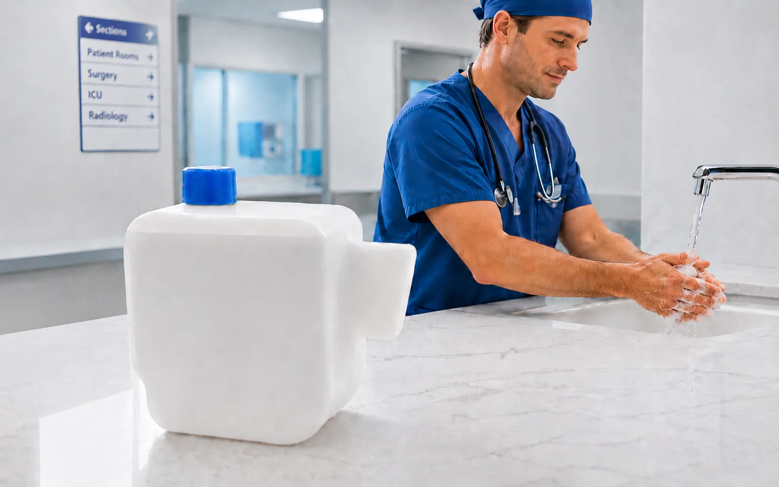 Hygiene geschlossener Kartuschen