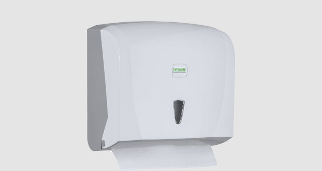 C-V Folded Paper Towel Dispenser Capacity 300  (White)