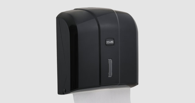 C-V Folded Paper Towel Dispenser Capacity 300 (Black)