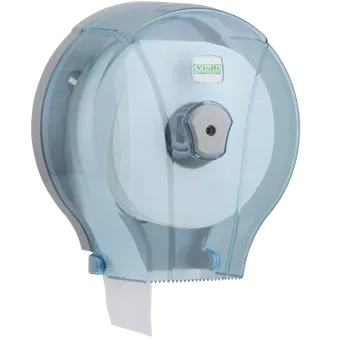 Mini-Jumbo Toilettenpapierspender (Weiß (transparent)