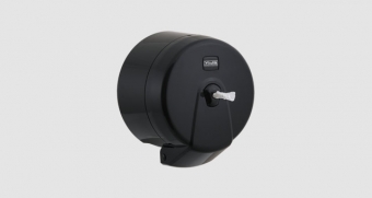 Minipoint Toilettenpapierspender (Schwarz)