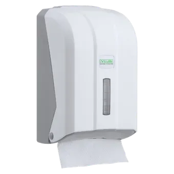 C - Z gefalteter Toilettenpapierspender (weiß)