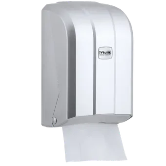 C - Z gefalteter Toilettenpapierspender (Metallic)