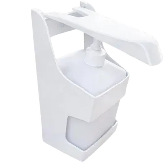 Liquid Soap Dispenser with Arm Lever 1000 ml (White)
