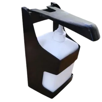 Liquid Soap Dispenser with Arm Lever 1000 ml (Black)